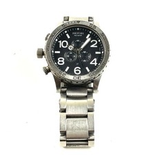 Nixon chrono silver for sale  Merced