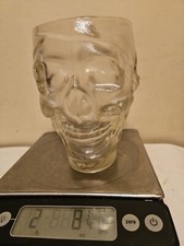 Skull shaped glass for sale  Edison