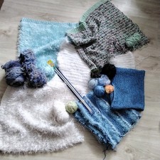Wollreste strickteile hobbyauf gebraucht kaufen  Röbel