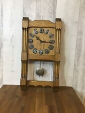 Wanduhr massiv eiche gebraucht kaufen  Allendorf (Eder)