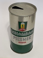Lata de cerveja vazia Feldschlosschen Pilsner, aço reto, Alemanha, OI na tampa, usado comprar usado  Enviando para Brazil