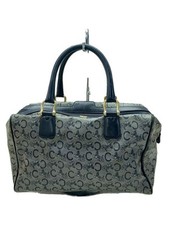 Bolsa de cano de PVC antiga Celine azul marinho padrão geral usada comprar usado  Enviando para Brazil