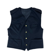 Finnish navy waistcoat for sale  TREGARON
