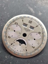 Usado, Heuer  Dial for Valjoux 88 triple calendar moonphase chronograph vintage ca.1955 comprar usado  Enviando para Brazil
