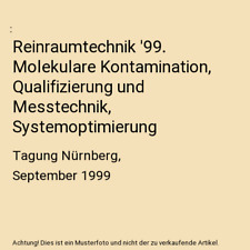 Reinraumtechnik molekulare kon gebraucht kaufen  Trebbin