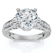 Certified 4ct antique for sale  Libertyville