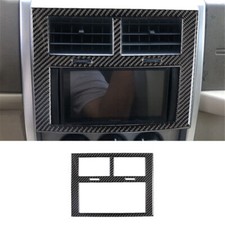 Tampa de saída de ventilação central interior fibra de carbono acabamento para Jeep Liberty 2008-12 comprar usado  Enviando para Brazil