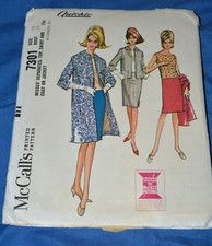 Vestido para mujer McCall's Quickie patrón 7301 talla 12 segunda mano  Embacar hacia Mexico