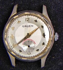Gruen men manual for sale  COVENTRY