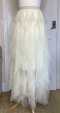 Gorgeous cream mesh for sale  BRADFORD