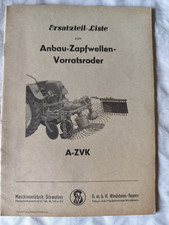 Schmotzer vorratsroder zvk gebraucht kaufen  Spraitbach