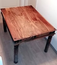 Esstisch sheesham 120x90x76 gebraucht kaufen  Illingen
