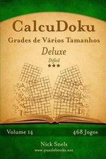 Usado, CalcuDoku Grades de Vrios Tamanhos Deluxe - Difcil - Volume 14 - 468 Jogos por Ni comprar usado  Enviando para Brazil