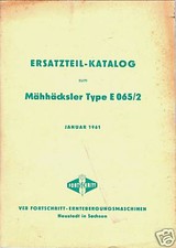 Ersatzteilliste katalog ddr gebraucht kaufen  Könnern