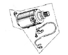 COMPATIBLE WITH HAMMERHEAD. STARTER MOTOR FOR GT150 & GTs150 BUGGY comprar usado  Enviando para Brazil