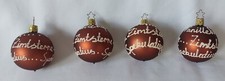 4tlg christbaumschmuck seltene gebraucht kaufen  Taunusstein