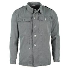 Jaqueta de trabalho genuína do exército suíço denim jaqueta militar cinza vintage excedente comprar usado  Enviando para Brazil
