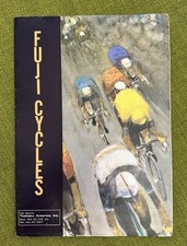 Usado, Folheto de catálogo de bicicletas vintage década de 1970 FUJI CYCLES dobrável HAJIME KATO mais novo comprar usado  Enviando para Brazil