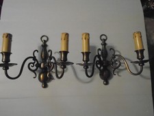 Paire appliques bronze d'occasion  Aubenas