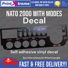Nato 2000 radio for sale  WALTHAM ABBEY