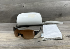 Óculos de sol Oakley Miss Conduct OO9141-02 envoltório marrom degradê 137 EUA usado comprar usado  Enviando para Brazil
