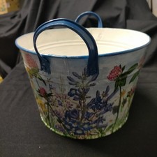 Antica bacinella azzurra usato  Valdilana