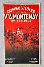 Carton publicitaire combustibl d'occasion  Cesson