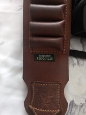 Leather cartridge belt for sale  BISHOP AUCKLAND