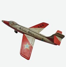 BRINQUEDO ANTIGO - LOCKHEED SILVER STAR PLANE - METALMA - FEITO NO BRASIL - 60', usado comprar usado  Brasil 