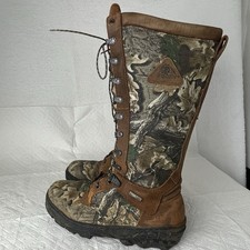 BOTAS DE CAÇA ROCKY MASCULINAS 10,5 W Camuflagem BARBA LONGA ALTA IMPERMEÁVEL À PROVA DE COBRA comprar usado  Enviando para Brazil