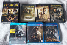 Hobbit trilogy blu for sale  WATERLOOVILLE