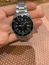 Bulova men black for sale  MITCHAM