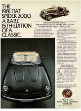 1981 fiat spider for sale  Columbia