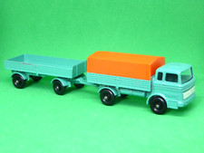 Matchbox Lesney No.1e + 2d Mercedes caminhão coberto e reboque comprar usado  Enviando para Brazil