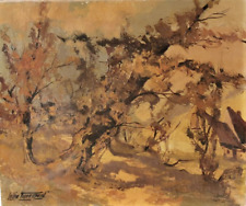 Oil canvas signed d'occasion Oil canvas signed d'occasion  Hyères