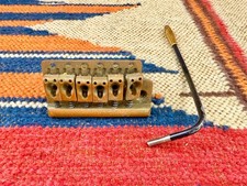 Bloco de ponte vintage 1970 Schecter Van Nuys latão Stratocaster tremolo-vibrato comprar usado  Enviando para Brazil