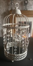 White metal birdcage for sale  SALE