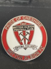 Witton albion badge for sale  BOLTON