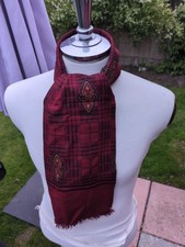 Tootal scarf burgundy for sale  LONDON