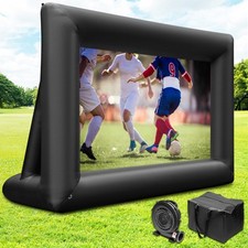 Projetor de filme inflável VEVOR 24 pés projeção de tela teatro externo com ventilador comprar usado  Enviando para Brazil