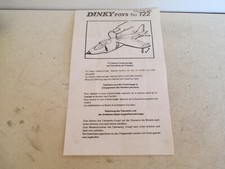 Dinky toys 722 d'occasion  Breteuil