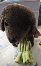 Chocolate labrador plush for sale  NEWTON ABBOT