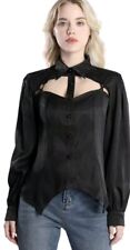 Victorian blouse black for sale  BRENTWOOD