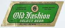 Billings beer label for sale  Pottsville