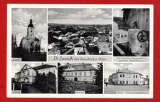 Stary AK S/W niemiecki - Jasnik Jeseník nad Odrou żel. 1933, używany na sprzedaż  Wysyłka do Poland