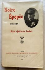 épopée 1914 1915. d'occasion  Dieulefit