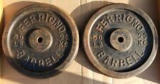 Pair ferrigno barbell for sale  Herndon
