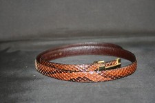 Ceinture serpent tanneur d'occasion  Champs-sur-Marne