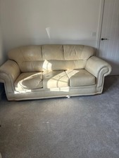 Leather sofa chair for sale  NORTHWICH