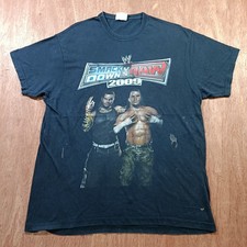 Camiseta Vintage SMACK DOWN VS RAW Wrestling WWF WWE Sport Team Superstar Tamanho M comprar usado Camiseta Vintage SMACK DOWN VS RAW Wrestling WWF WWE Sport Team Superstar Tamanho M comprar usado  Enviando para Brazil